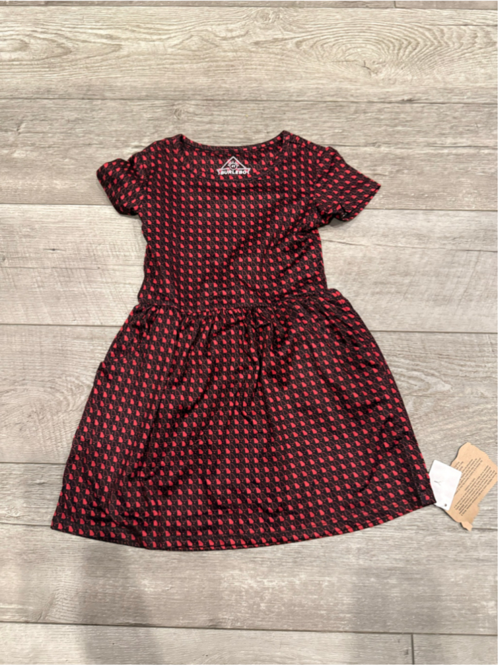 Burlebo Georgia Print Girls’ Dress – Size 4T – NWT